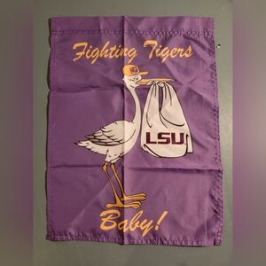 LSU Fighting Tigers Baby Garden Flag